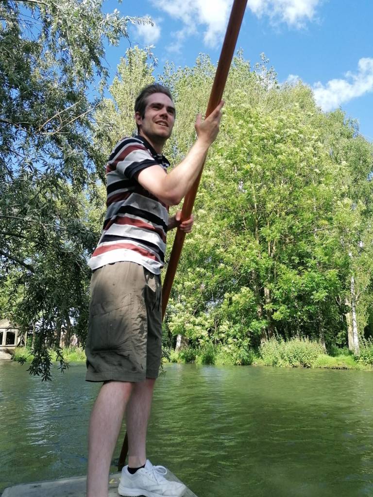 Punting on the River Cam